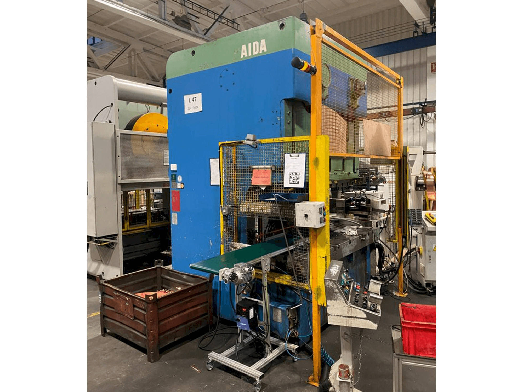 Mašīnas AIDA NC2-1600 (2) pretskats
