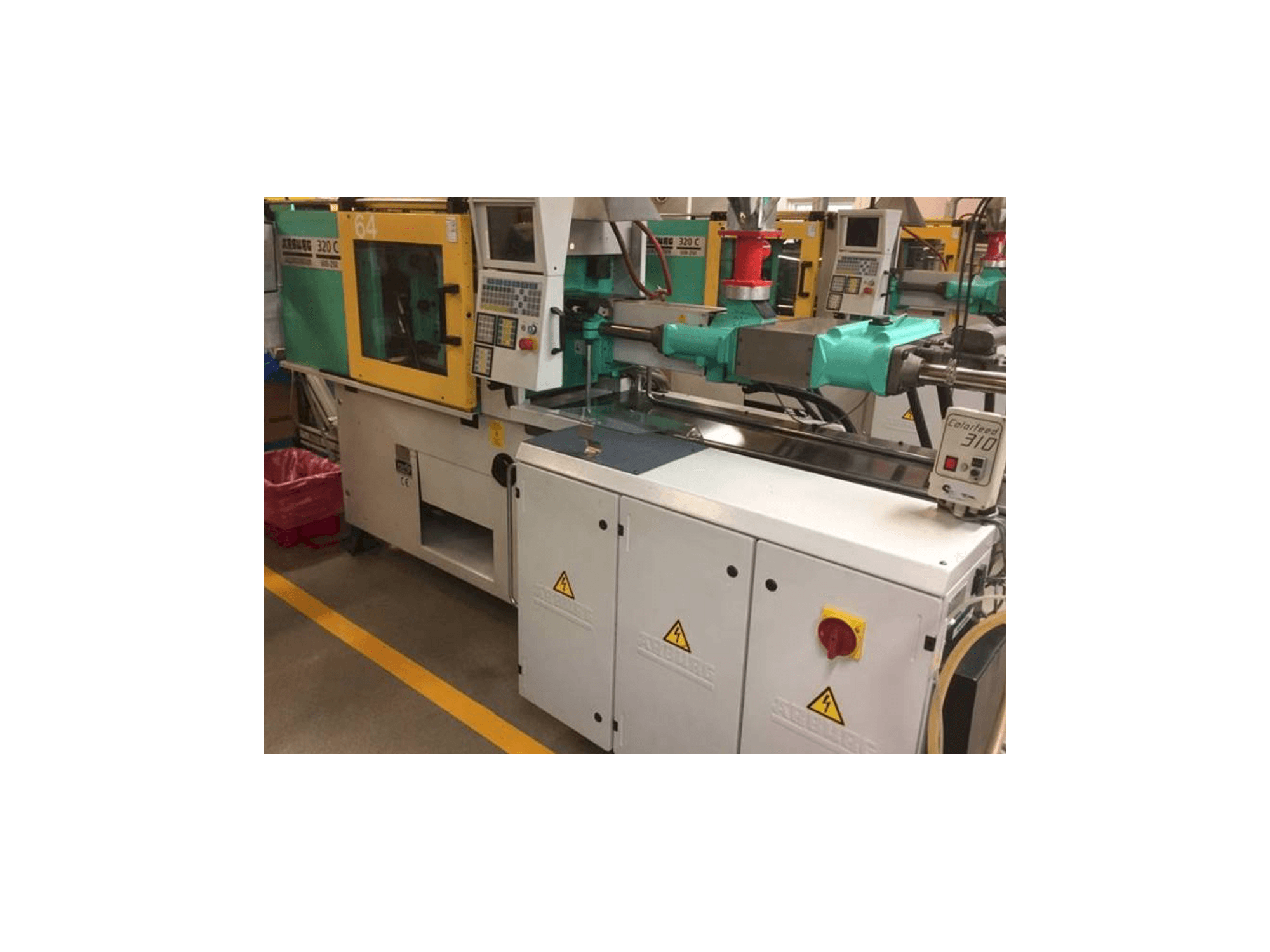 Mašīnas Arburg 320 C 600-250 pretskats