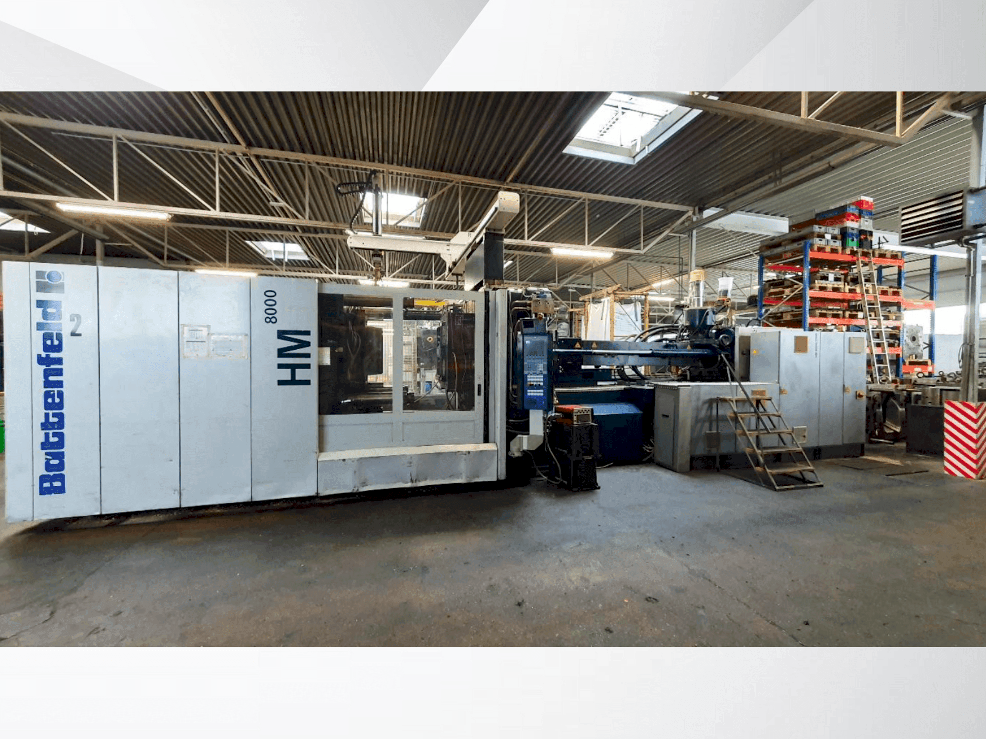 Mašīnas Battenfeld HM 2P 800-7700 pretskats