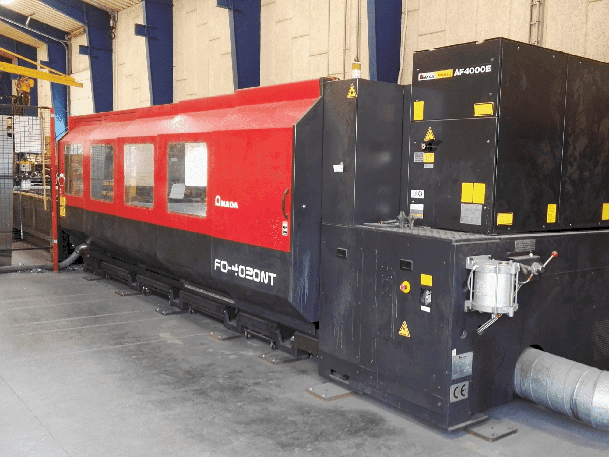 Mašīnas AMADA FO-4020NT (2005) pretskats