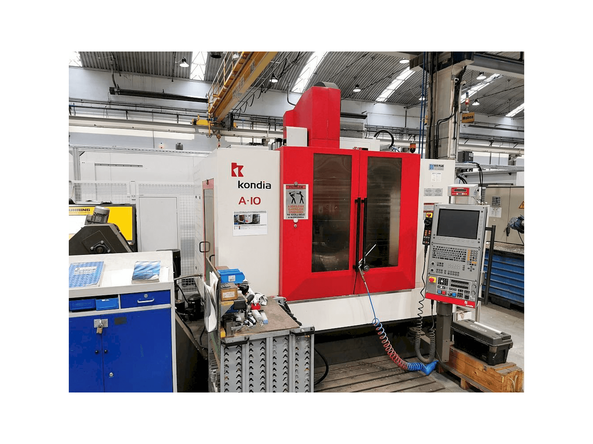 Mašīnas KONDIA A10 pretskats