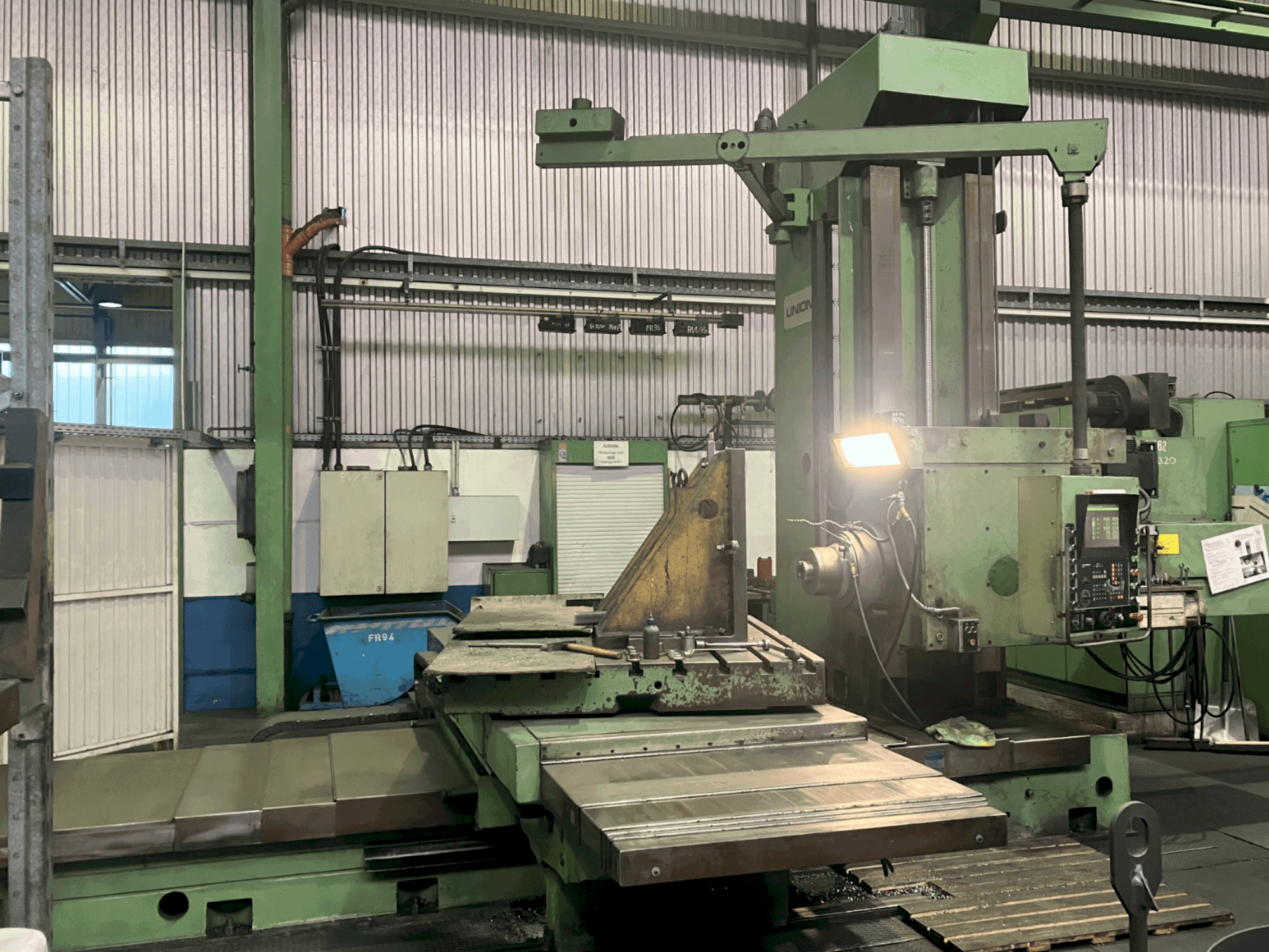 Mašīnas UNION BFT 110 NC pretskats