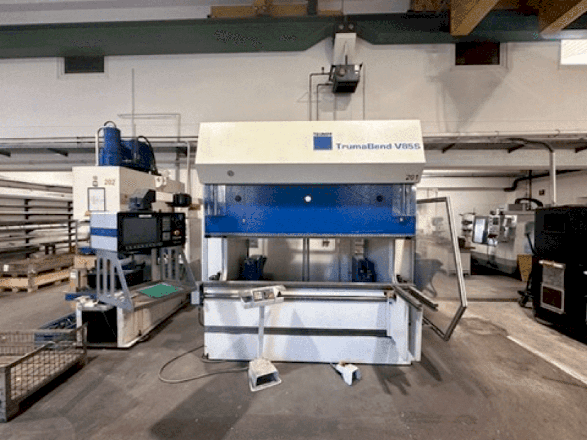 Mašīnas TRUMPF TrumaBend V85S pretskats