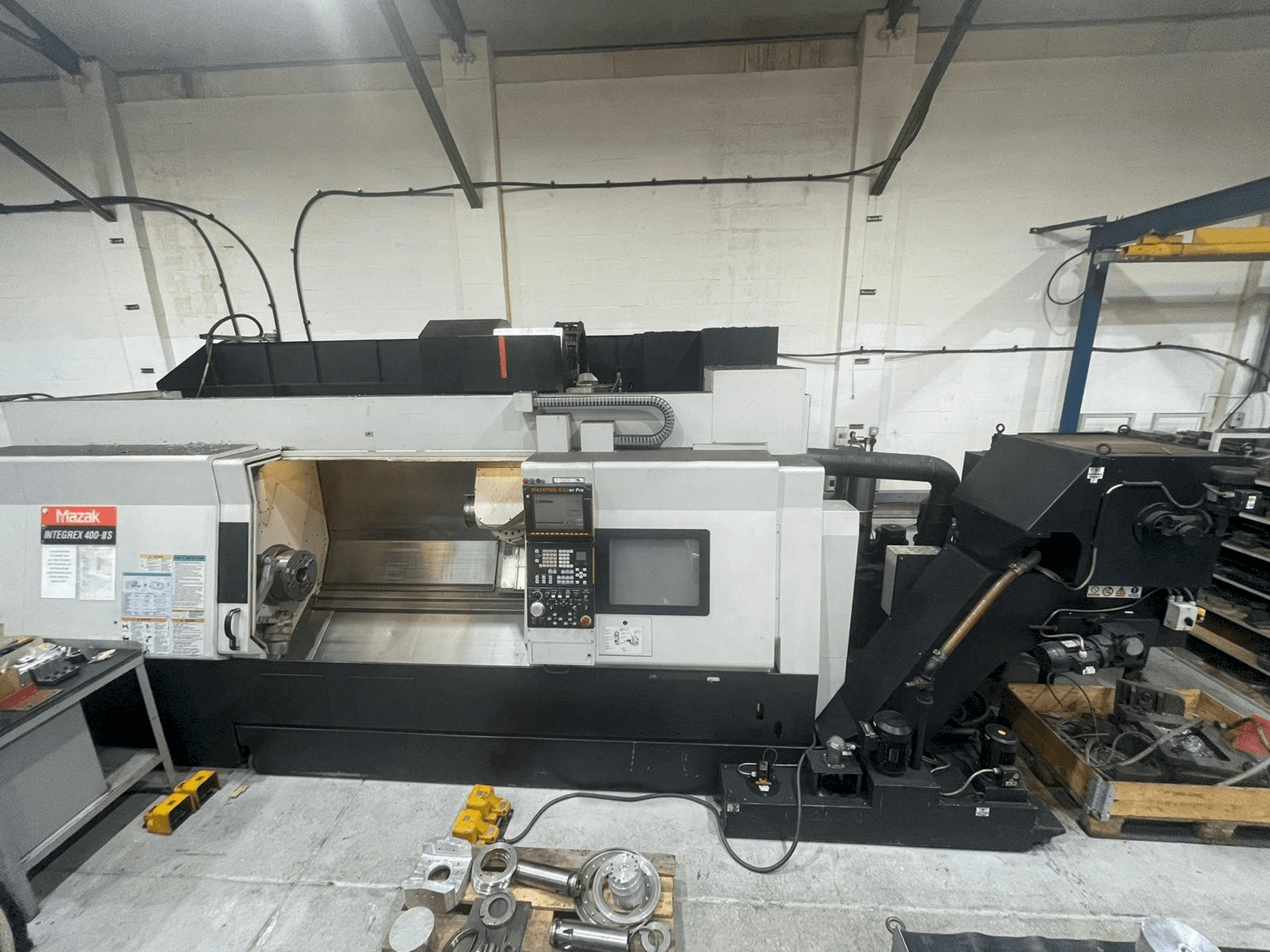 Mašīnas Mazak Integrex 400 III-S pretskats
