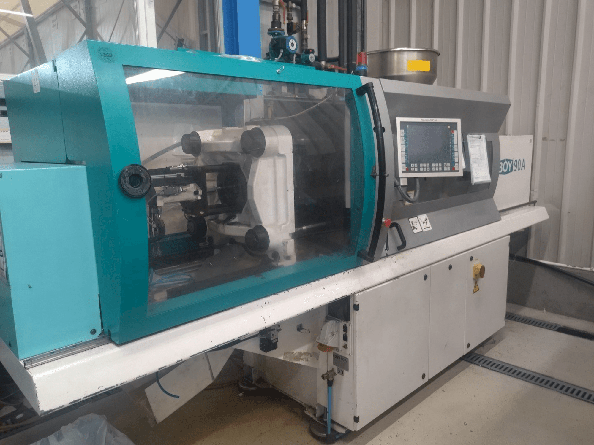 Mašīnas BOY 90A pretskats