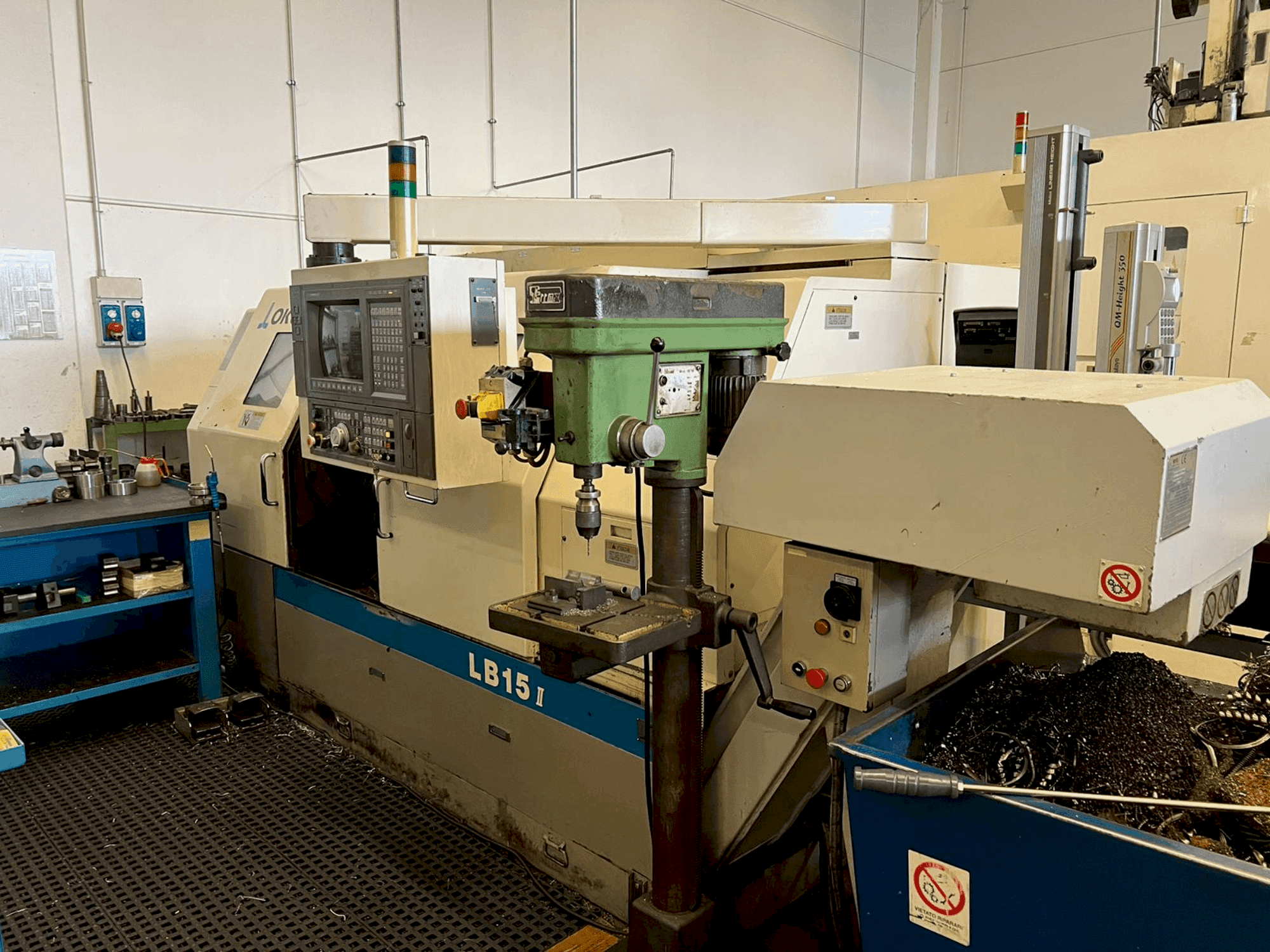 Mašīnas Okuma LB 15-II M pretskats