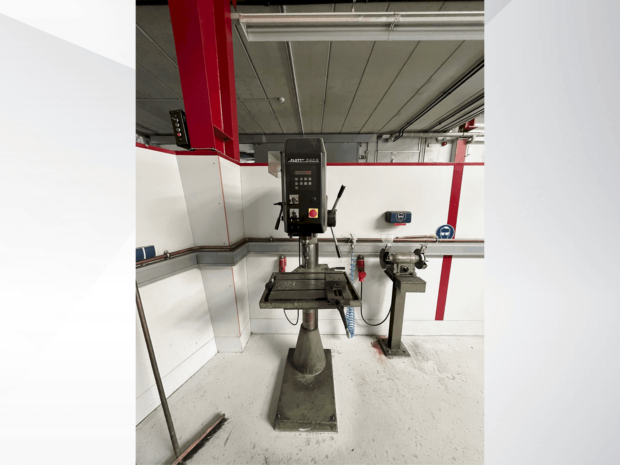 Mašīnas Hahn+Kolb Flott P40 pretskats