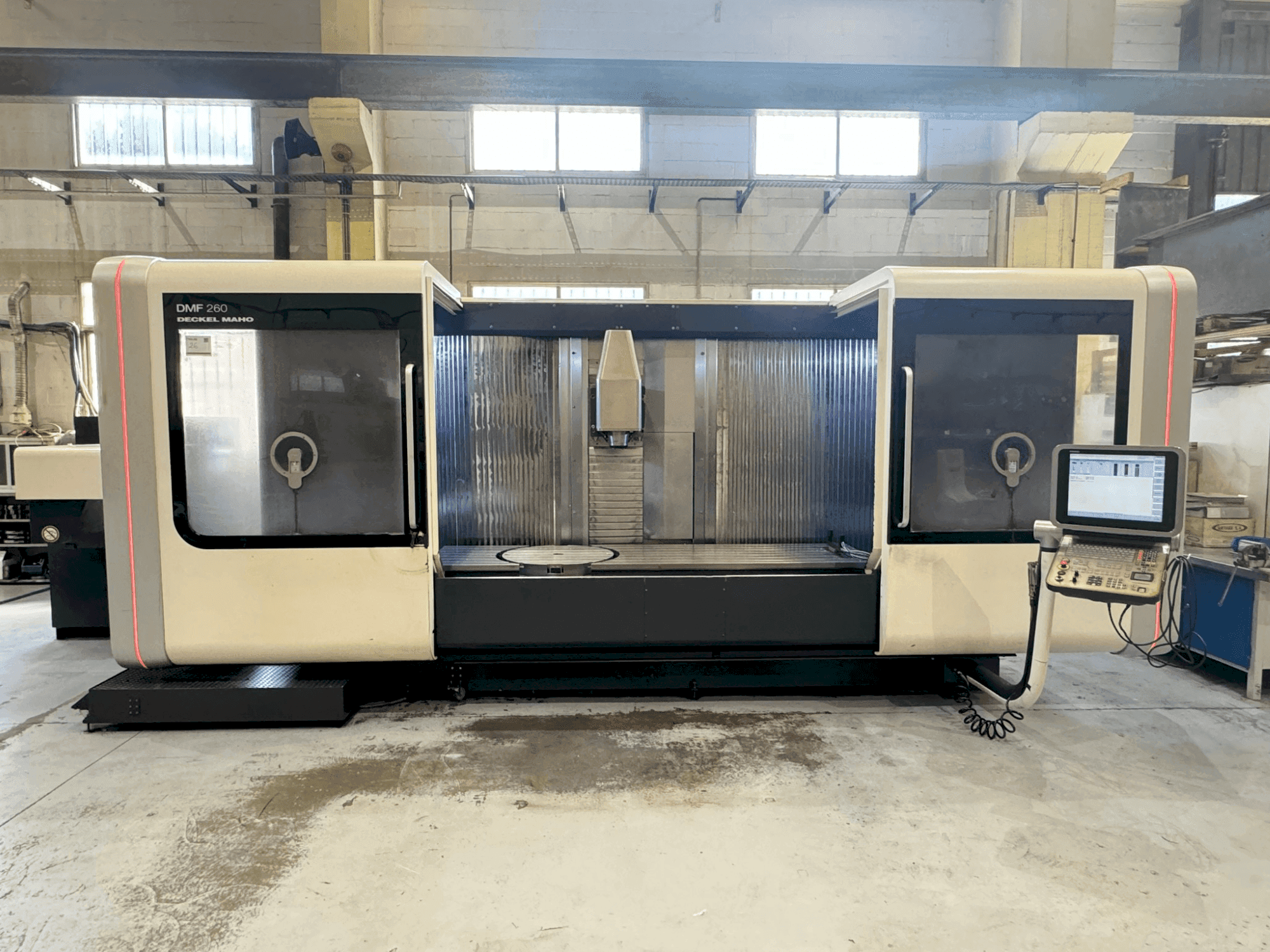 Mašīnas DMG MORI DMF 260/7 pretskats