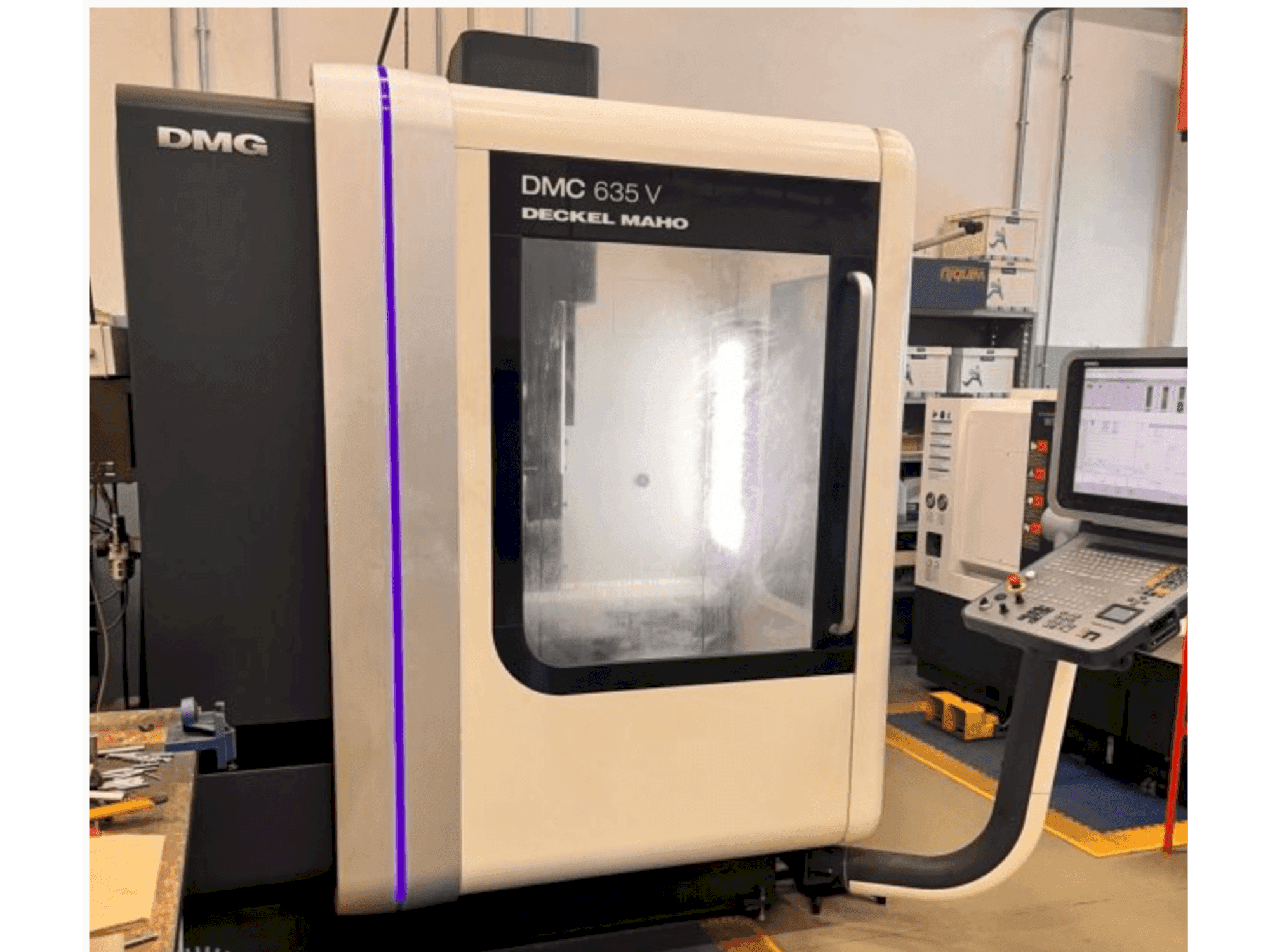 Mašīnas DMG DECKEL MAHO DMC 635 V pretskats