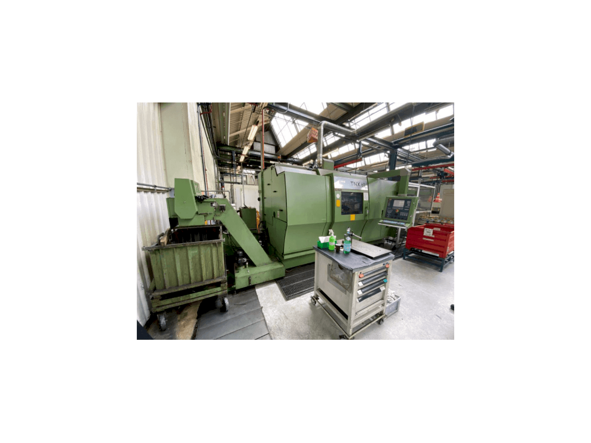 Mašīnas TRAUB TNX 65 pretskats