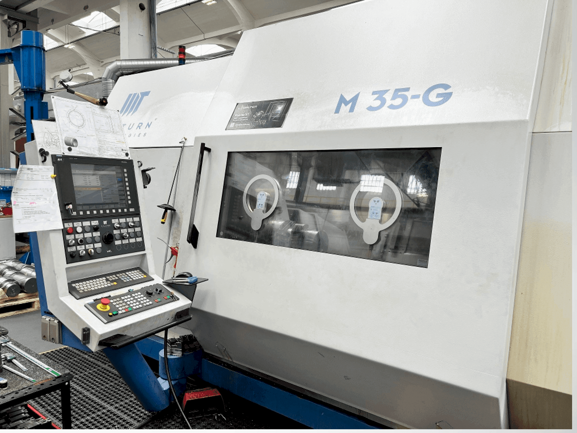 Mašīnas WFL Millturn M 35-G pretskats