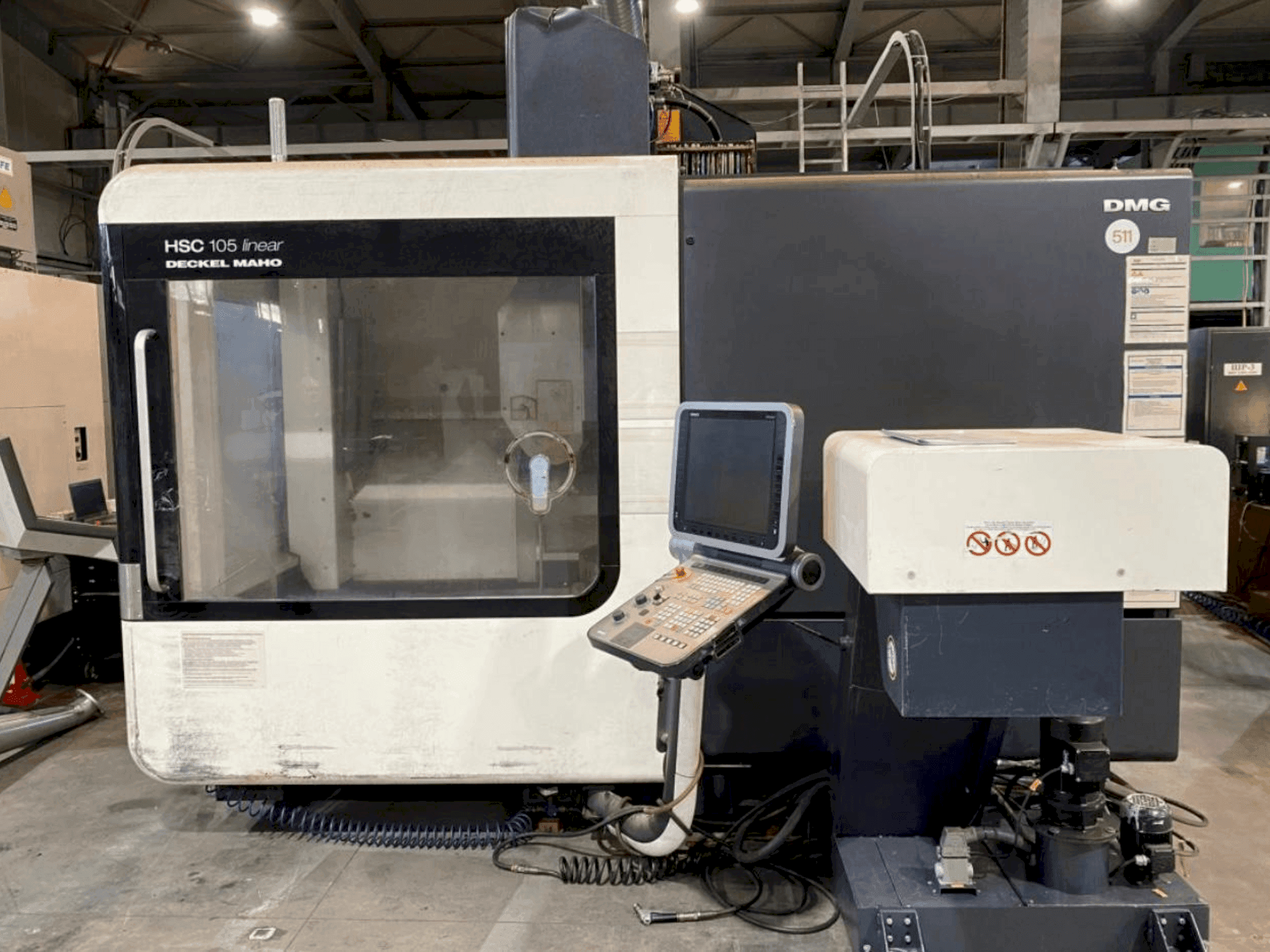 Mašīnas DECKEL MAHO HSC 105 Linear pretskats