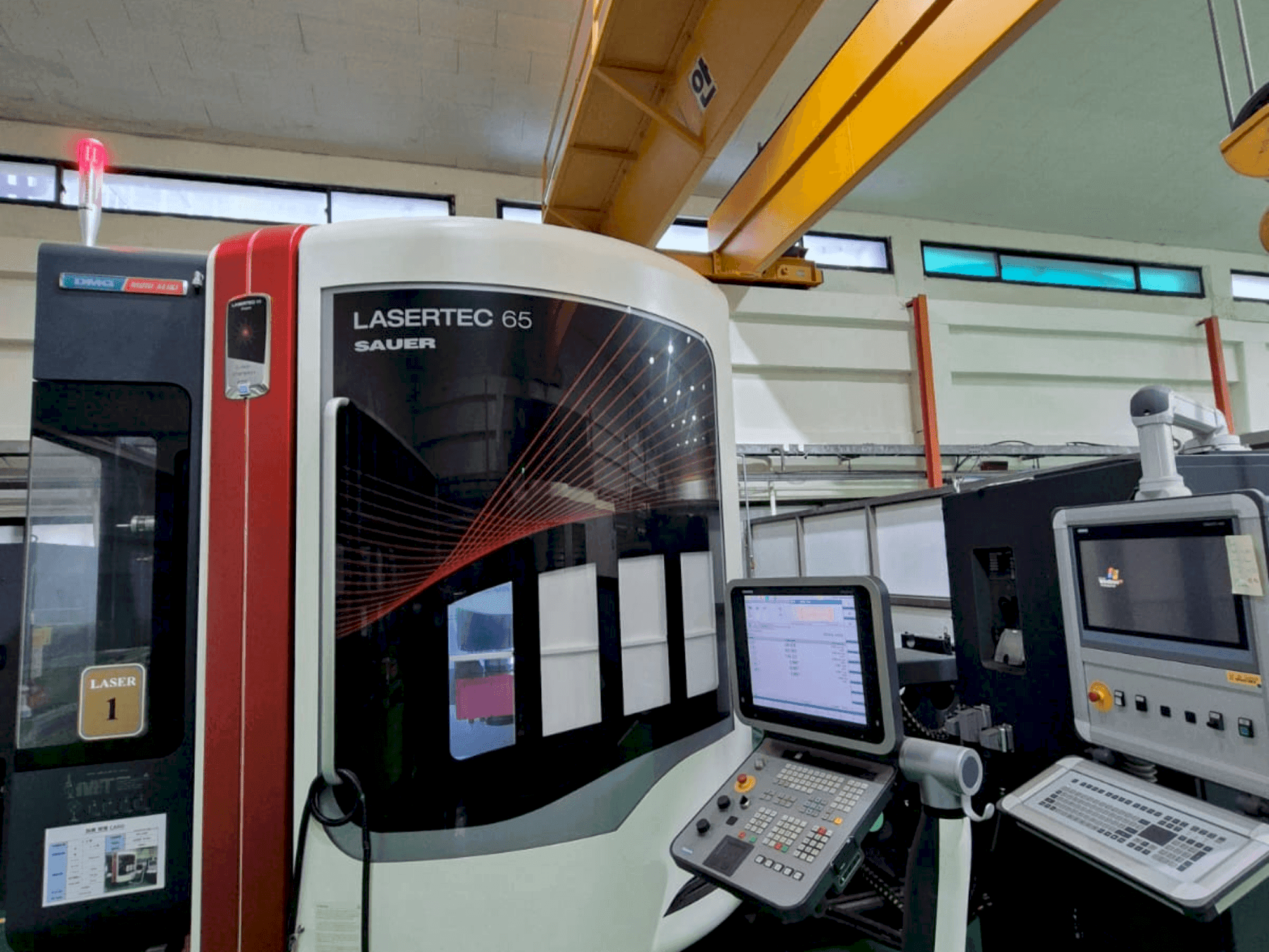 Mašīnas DMG Mori Seiki LaserTech 65 pretskats