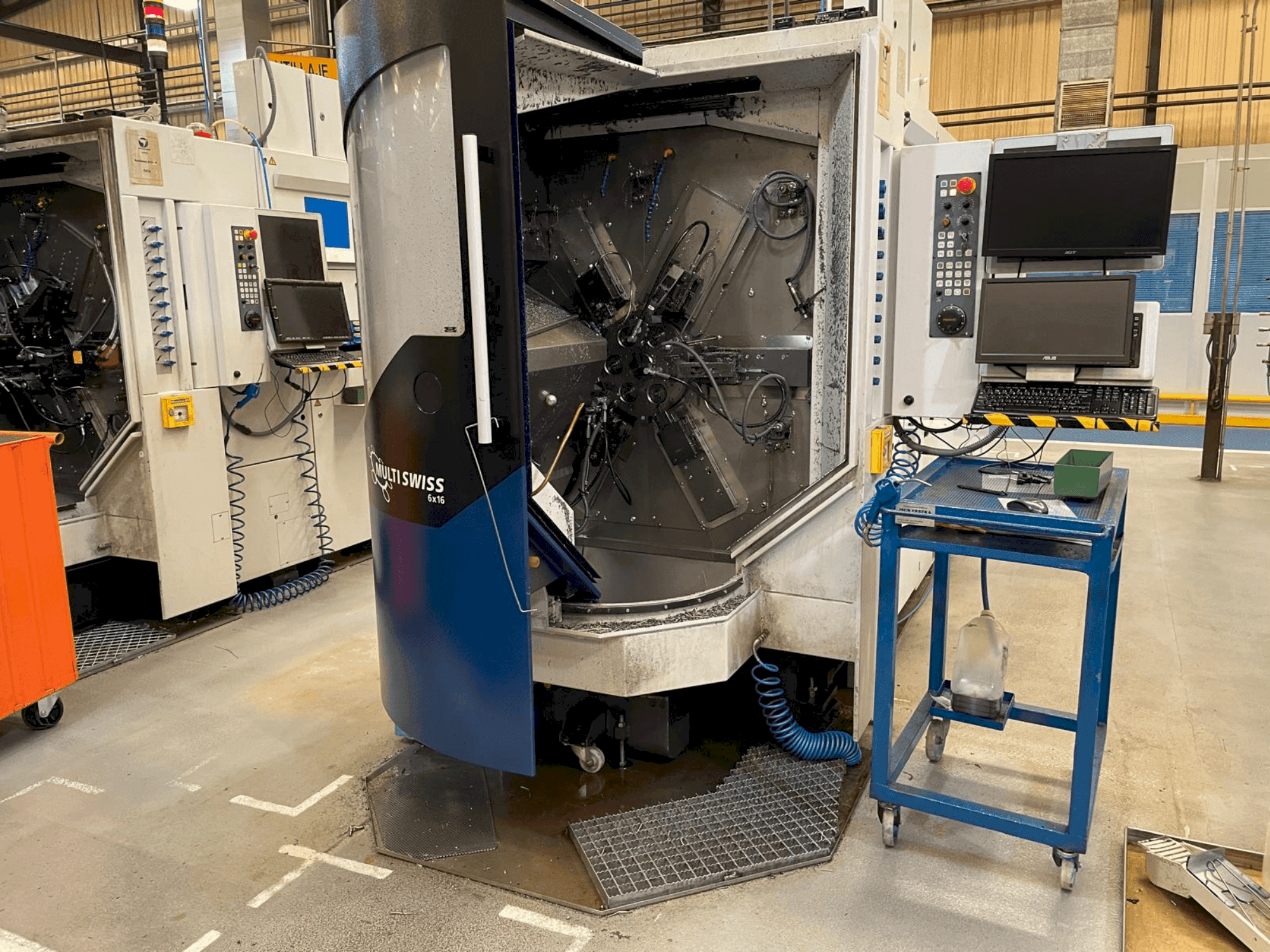 Mašīnas TORNOS MultiSwiss 6x16 pretskats