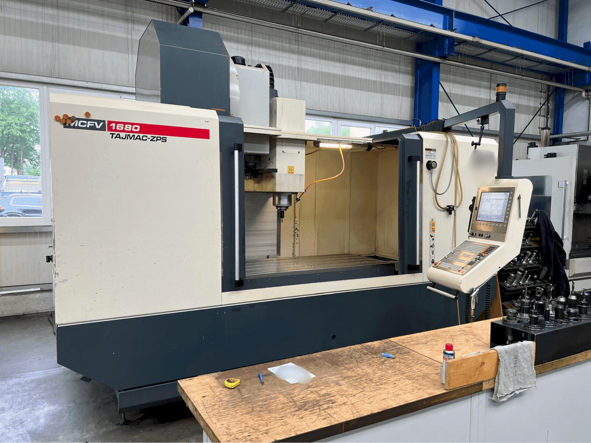 Mašīnas TAJMAC-ZPS MCFV 1680 pretskats