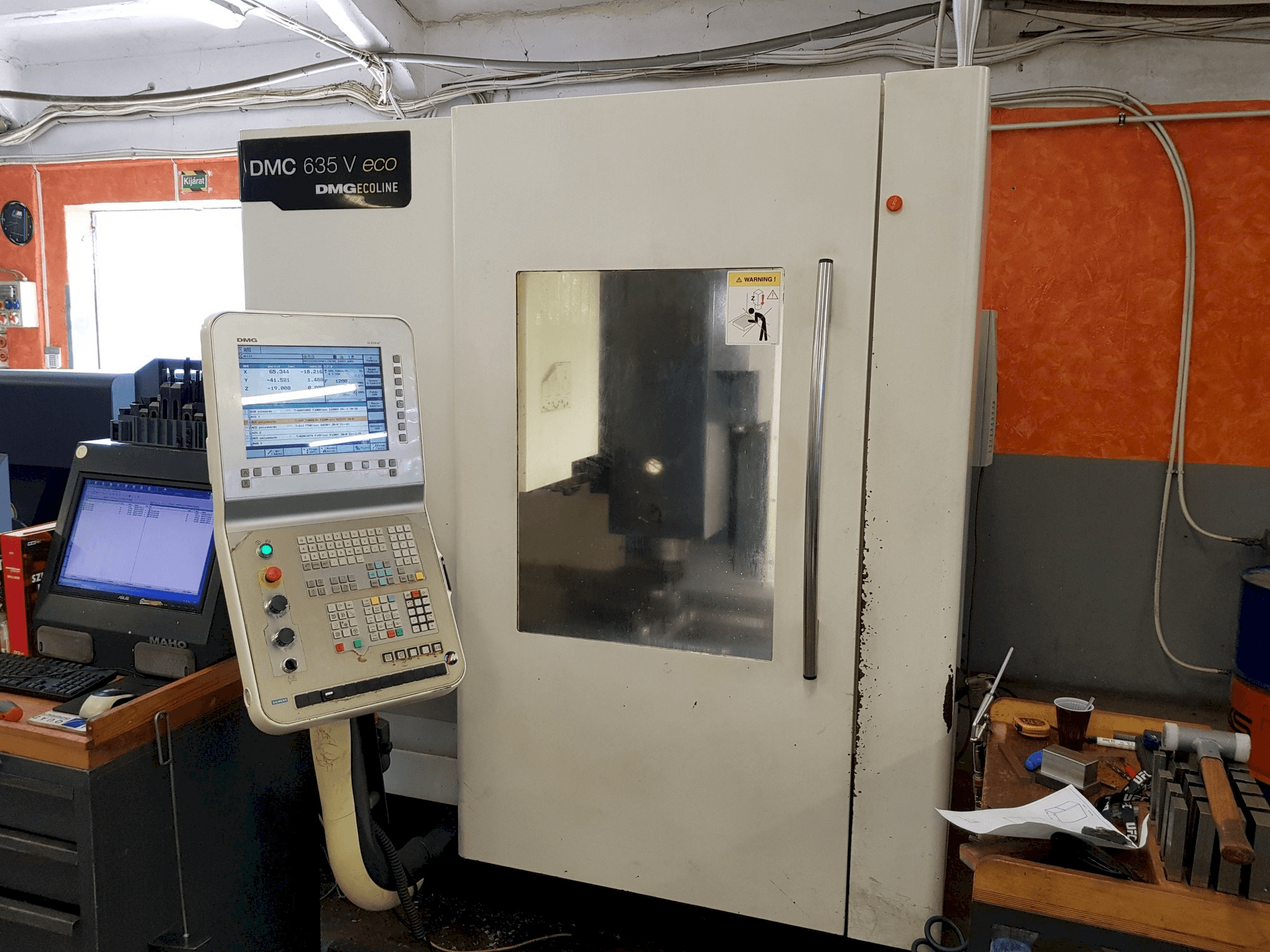 Mašīnas DMG DMC 635 V eco pretskats