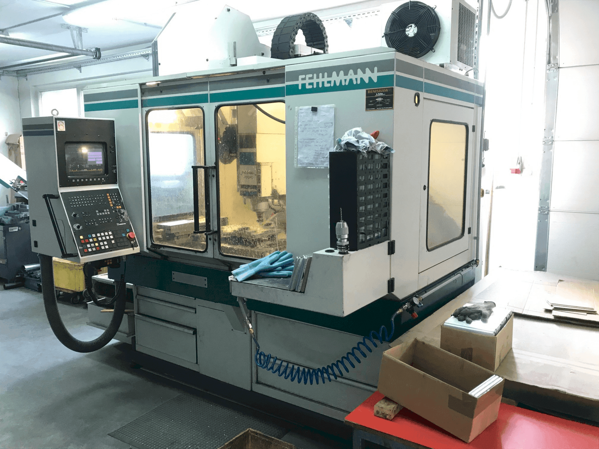 Mašīnas FEHLMANN Picomax 82 CNC pretskats