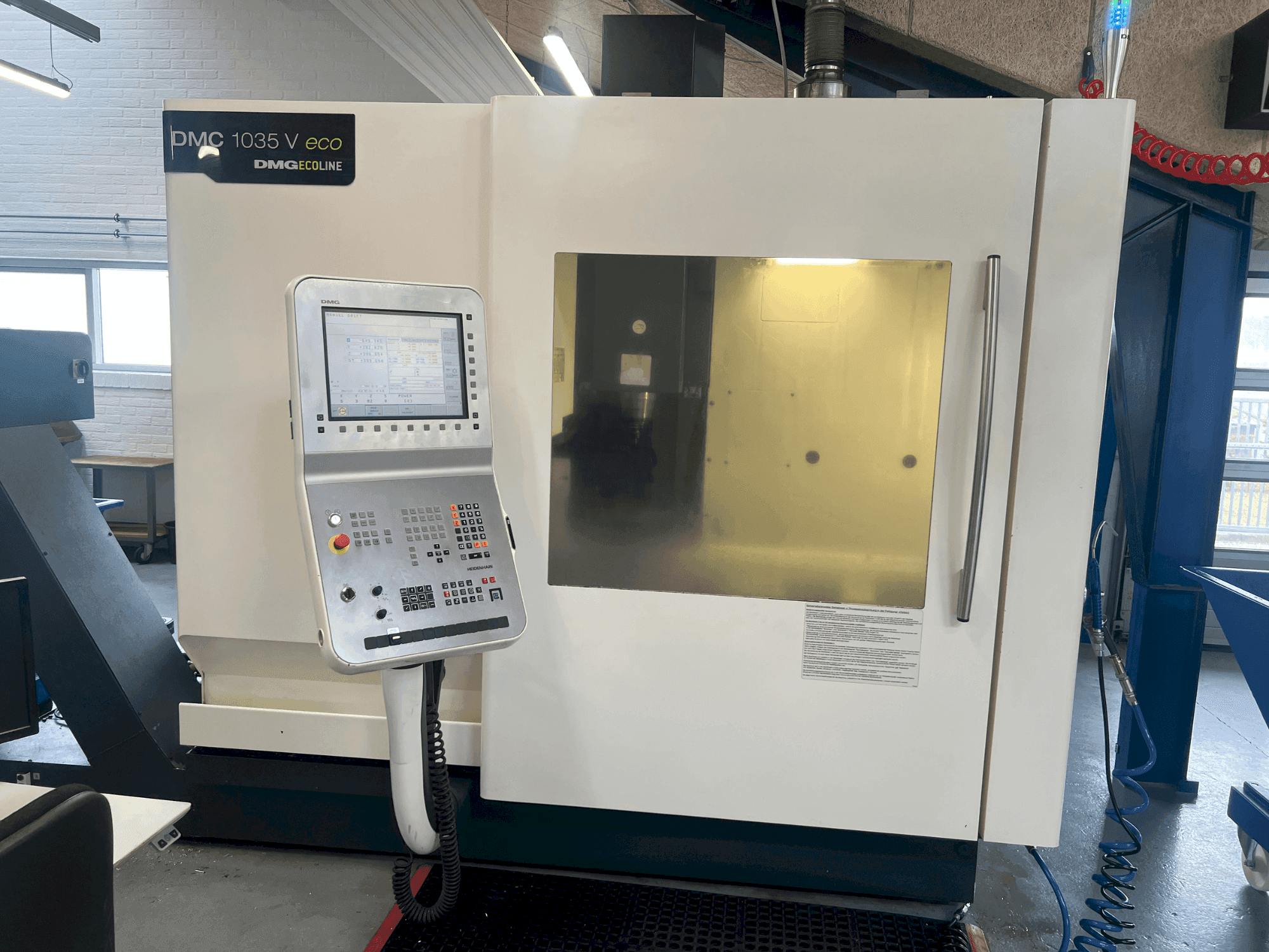 Mašīnas DMG MORI DMC 1035V eco pretskats