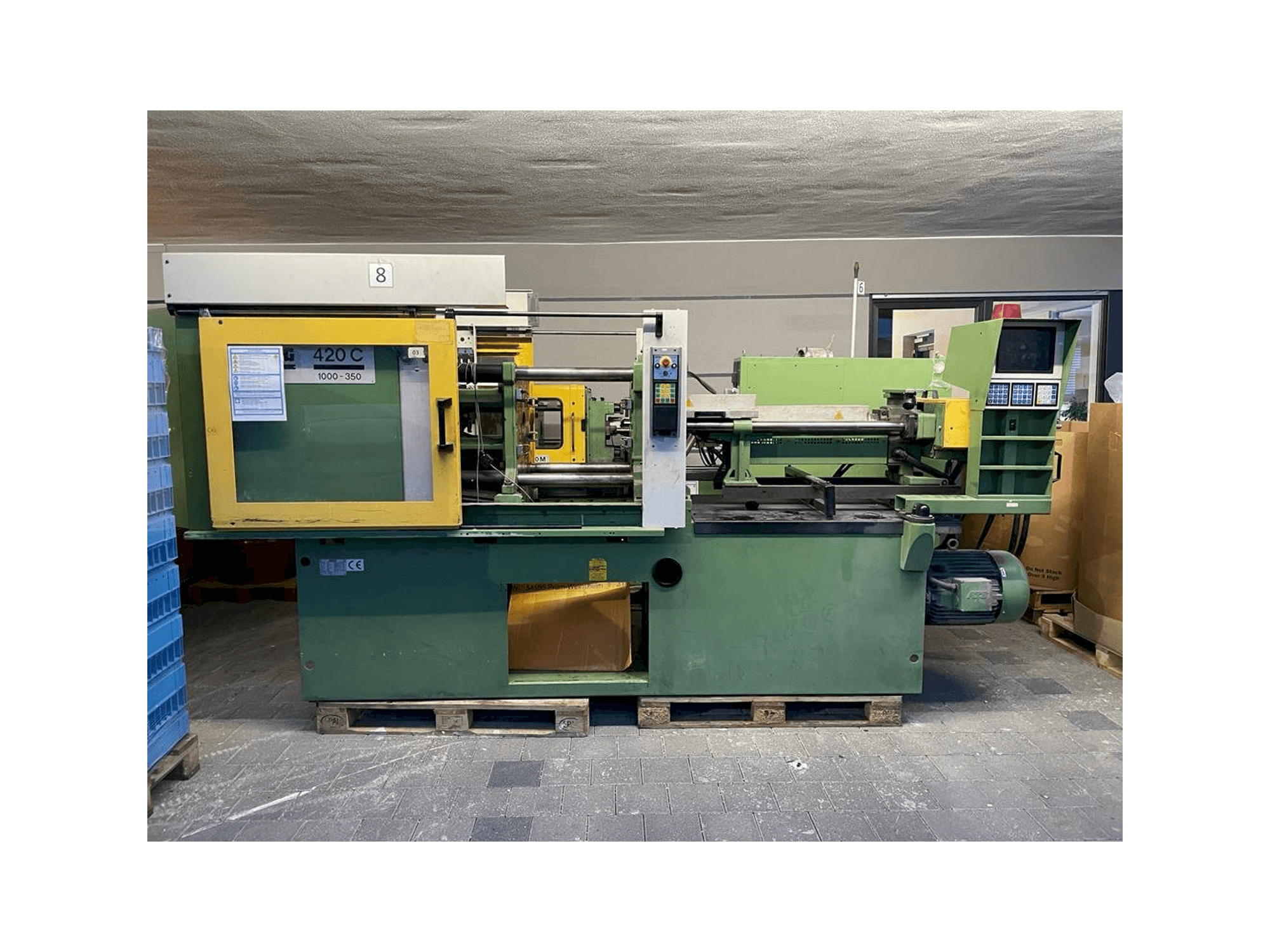 Mašīnas Arburg 420C mit pretskats