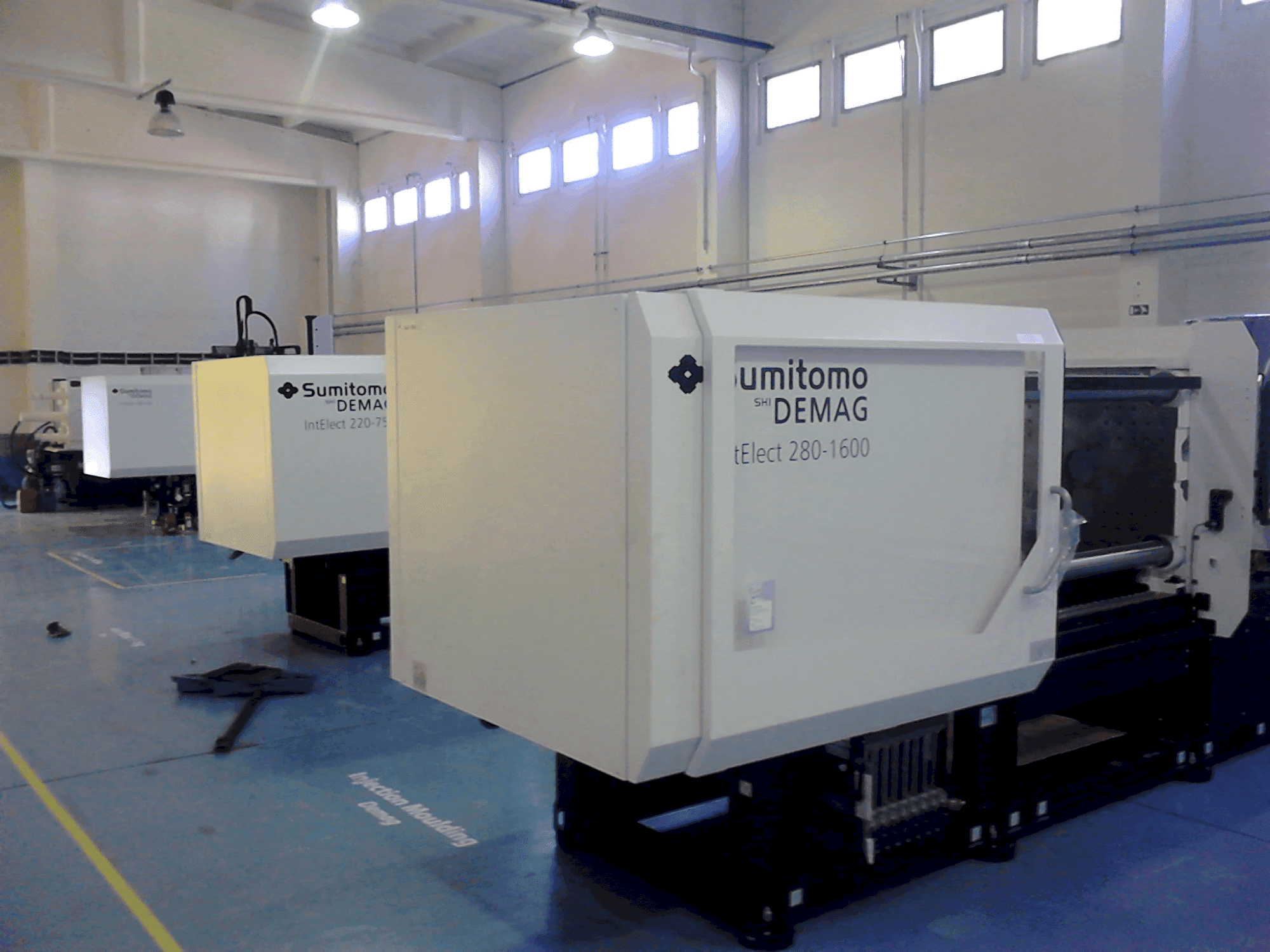 Mašīnas SUMITOMO SHI DEMAG Intelect 280/685-1600 pretskats