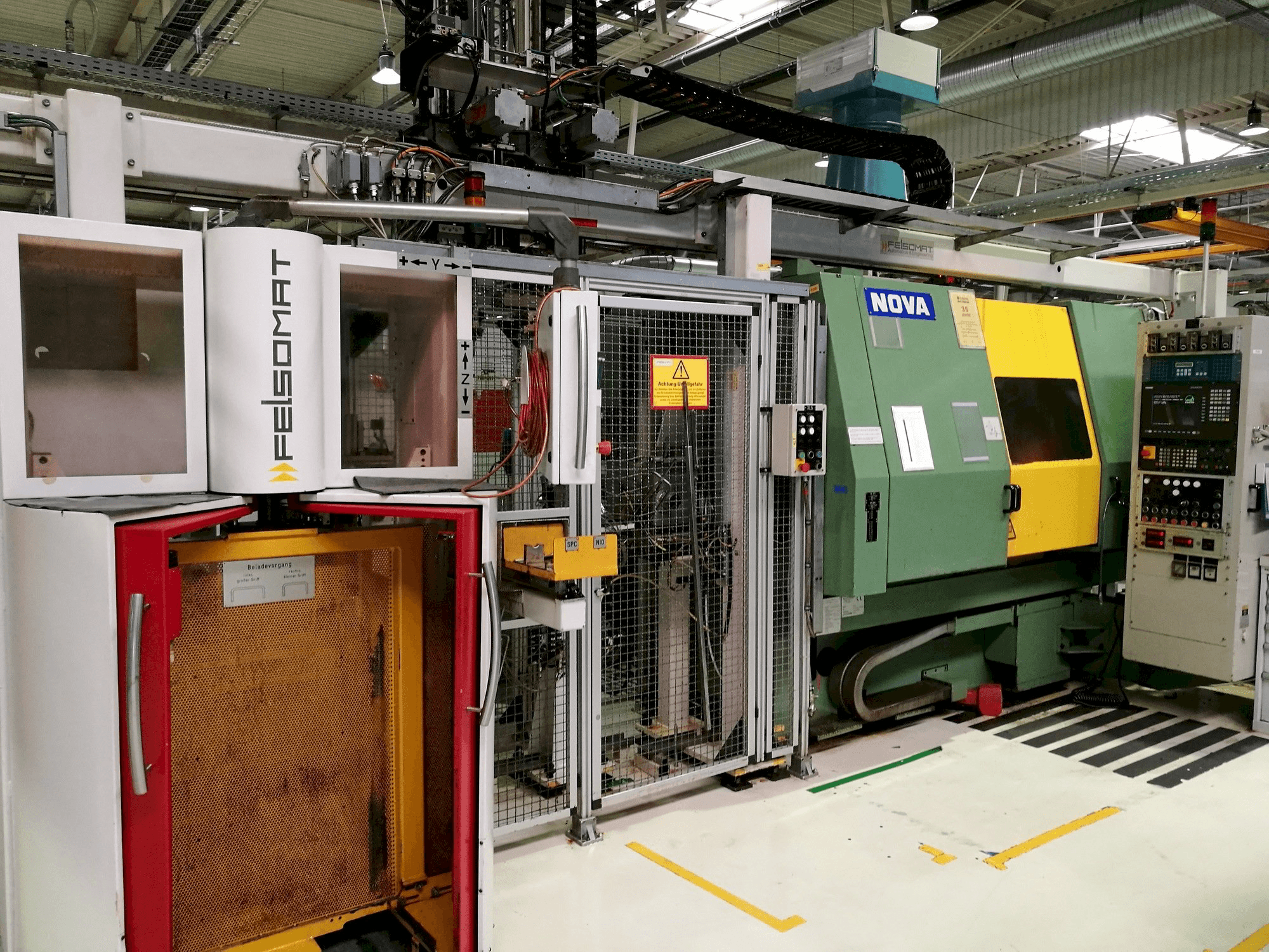 Mašīnas NOVA M12-T4N pretskats