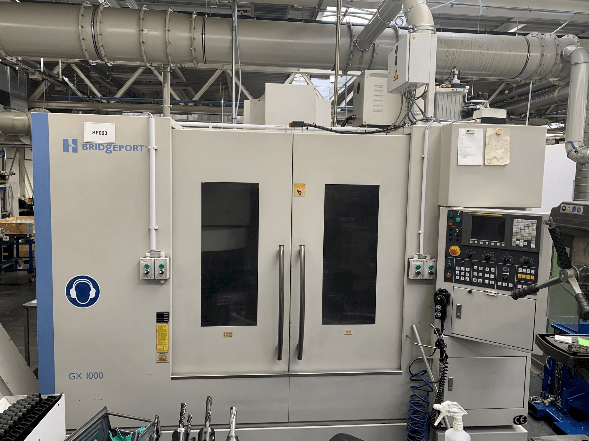Mašīnas HARDINGE GX 1000 pretskats
