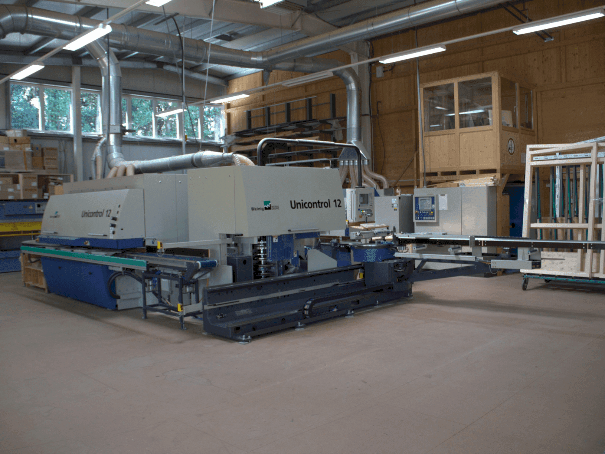 Mašīnas WEINIG / DIMTER UNICONTROL 12 pretskats