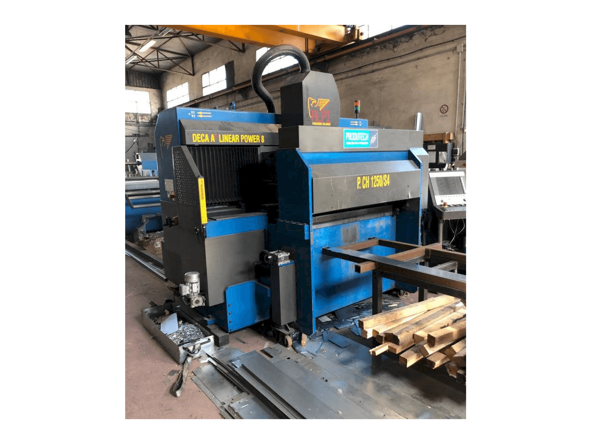 Mašīnas PRODUTEC ALPI DECA A2 pretskats