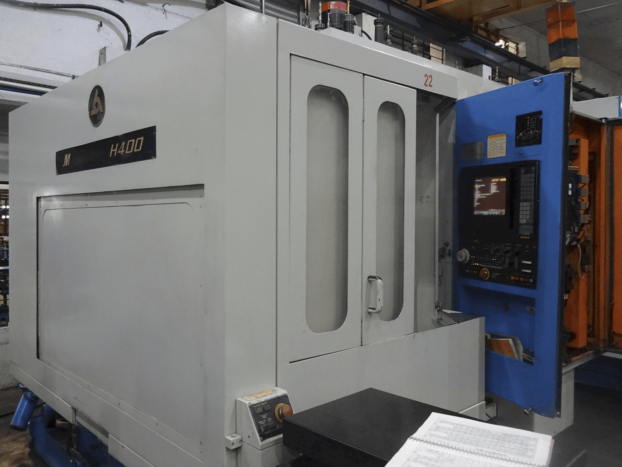Mašīnas Kitamura Mycenter-H400SC pretskats