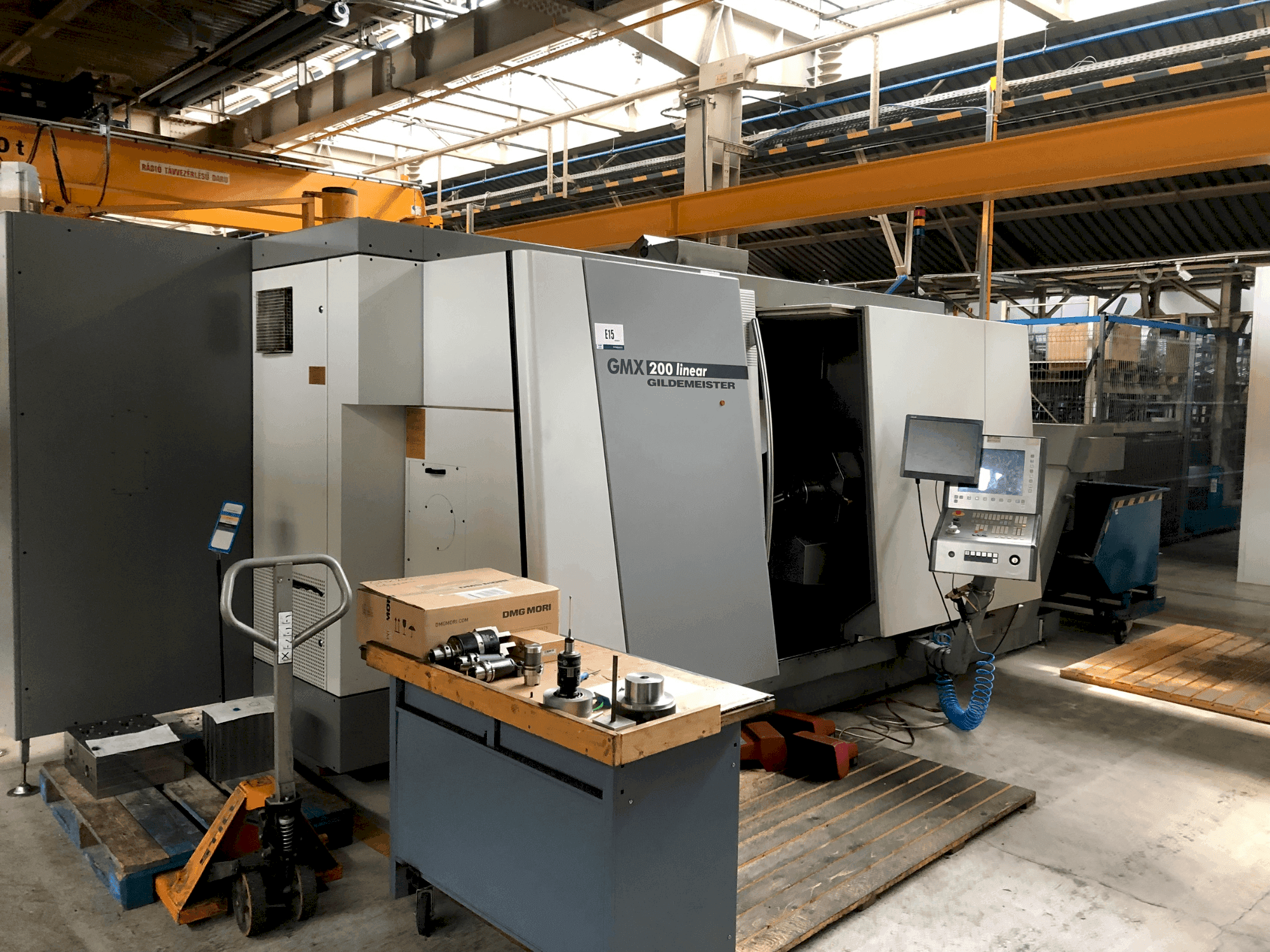 Mašīnas DMG MORI GMX 200 Linear (2004) pretskats