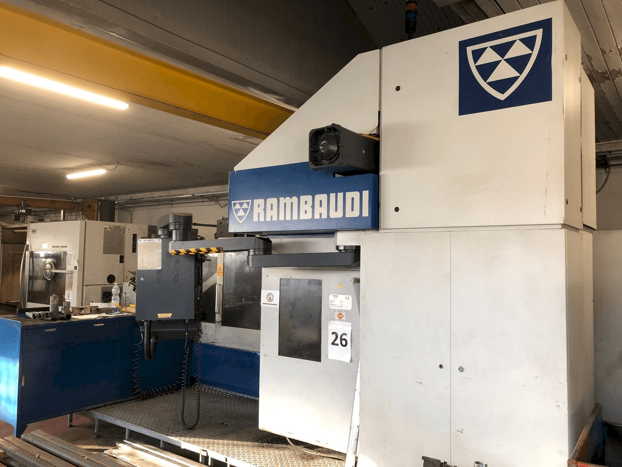 Mašīnas Rambaudi Ramfast RF105 pretskats