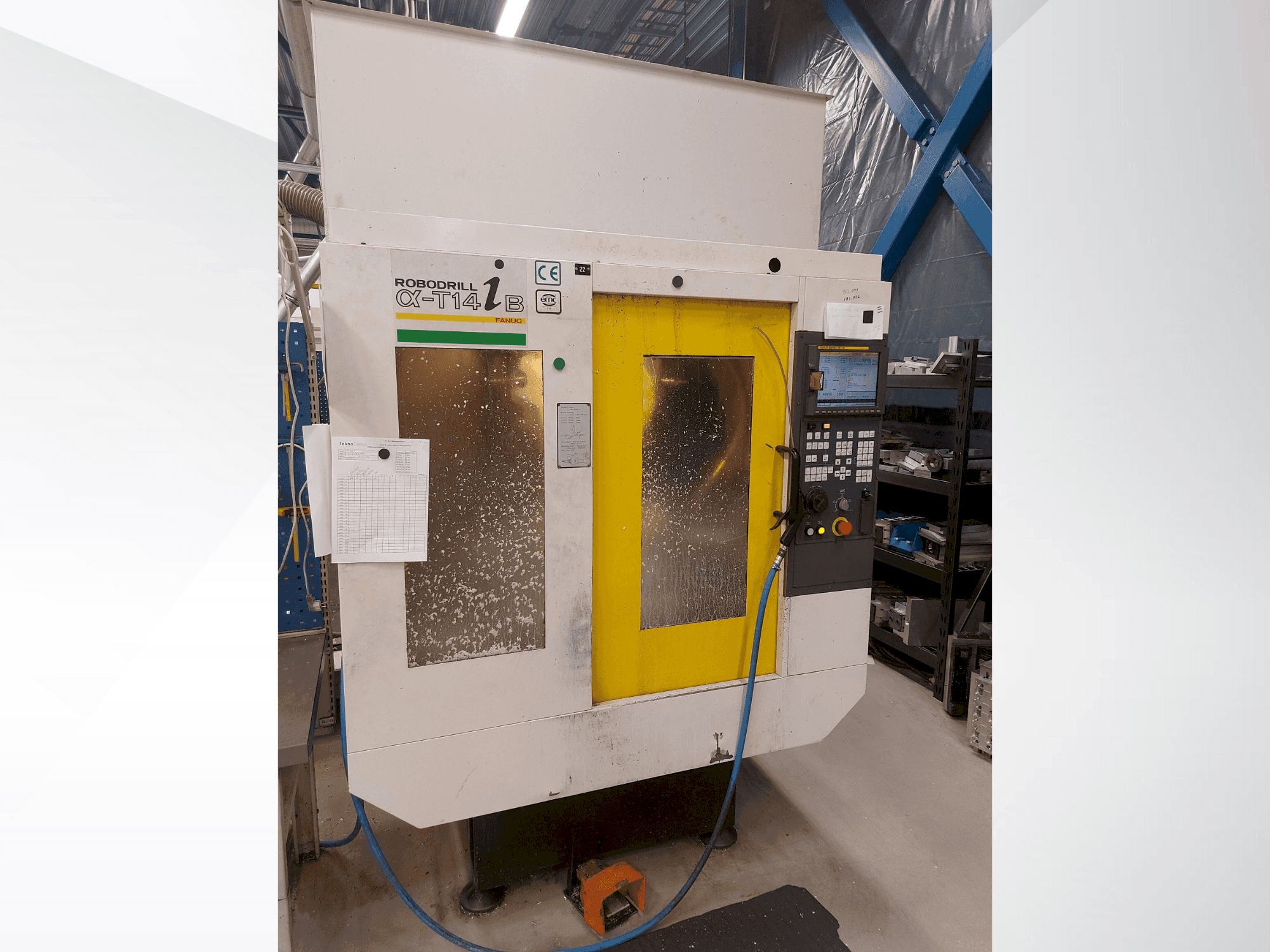 Mašīnas FANUC Robodrill α-T14iB pretskats