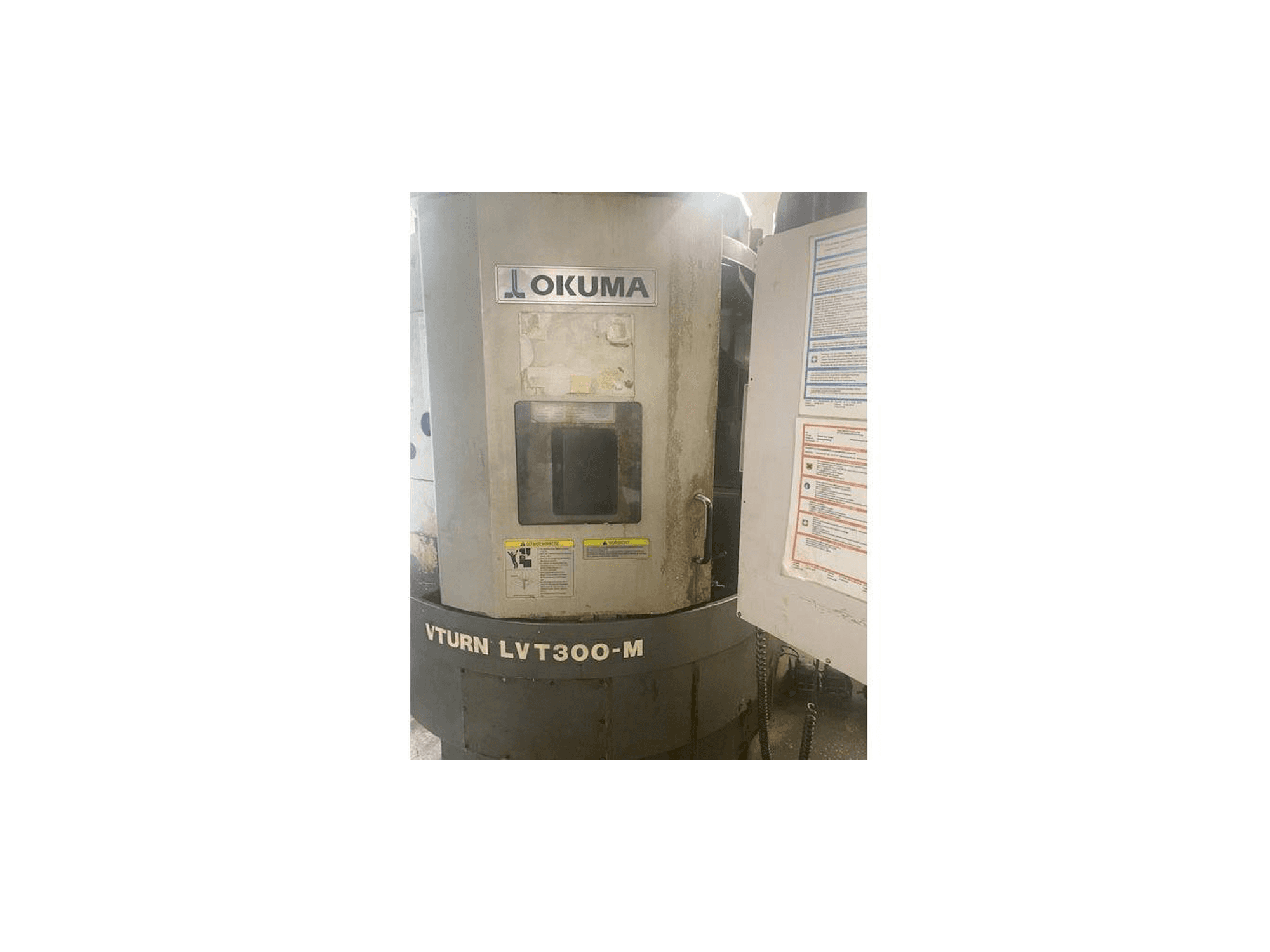 Mašīnas Okuma LVT300M pretskats