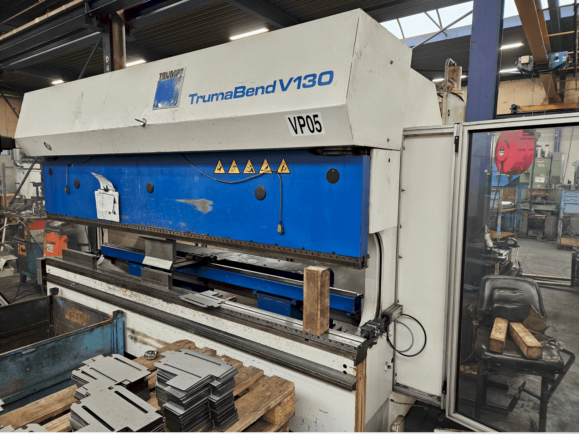 Mašīnas TRUMPF TrumaBend V130 pretskats