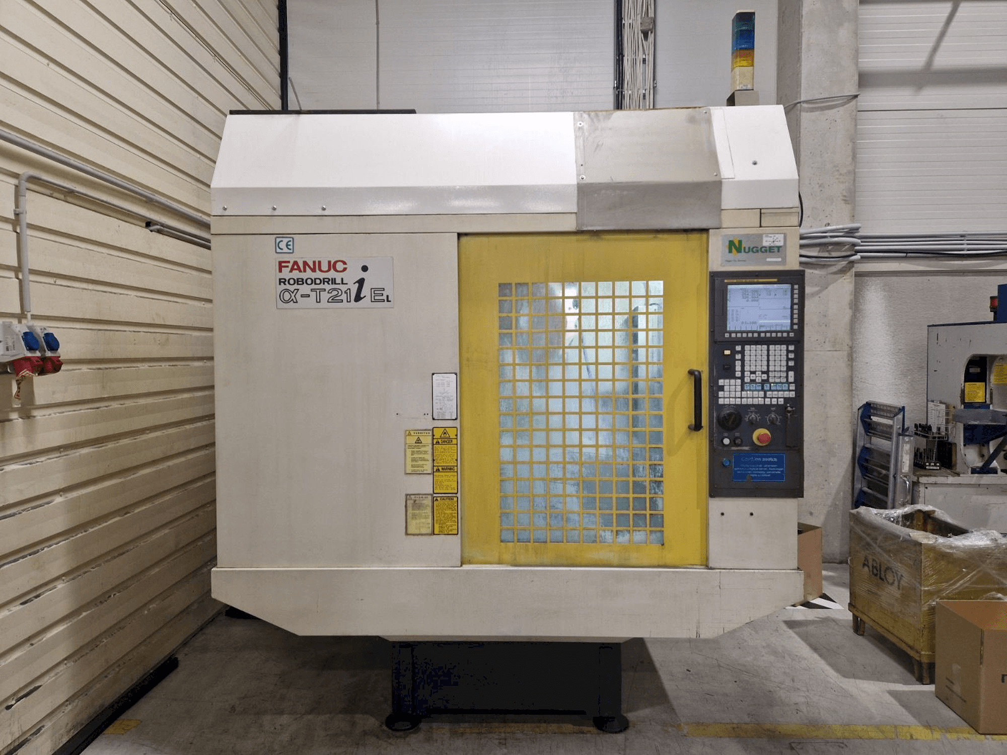 Mašīnas FANUC Robodrill a-T21iEL pretskats
