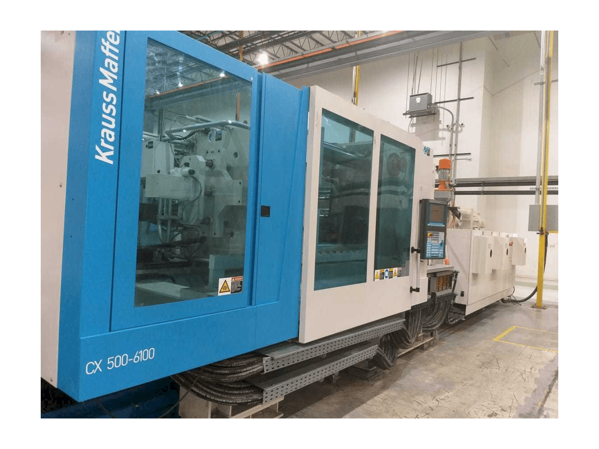 Mašīnas Krauss Maffei 500-6100 CX pretskats