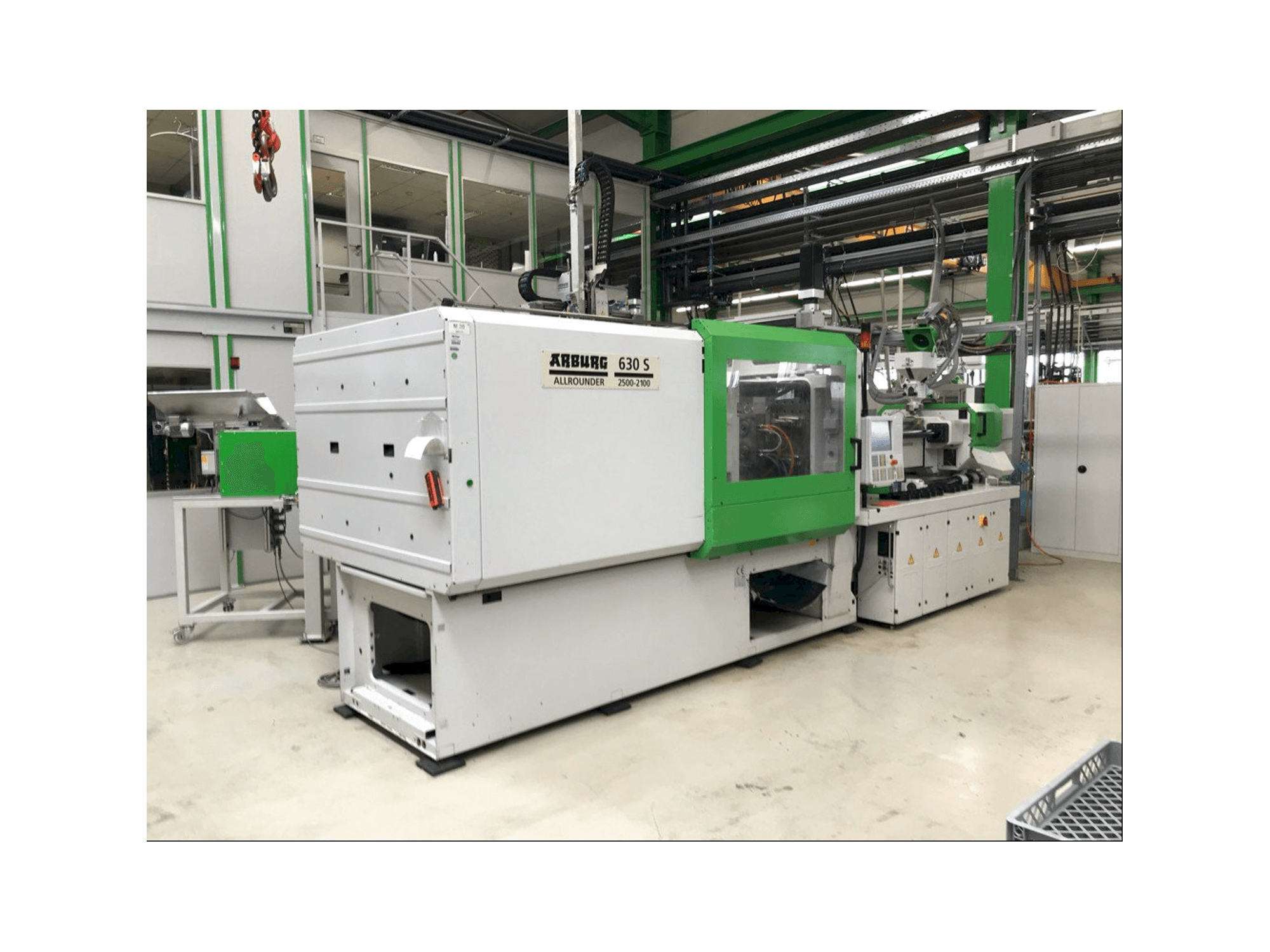 Mašīnas Arburg 630 S 2500-2100 pretskats